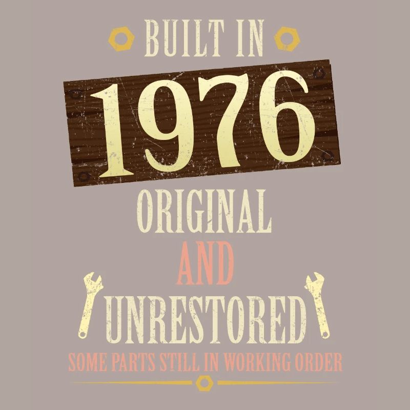 Construit dans l’original de 1976 et non restauré