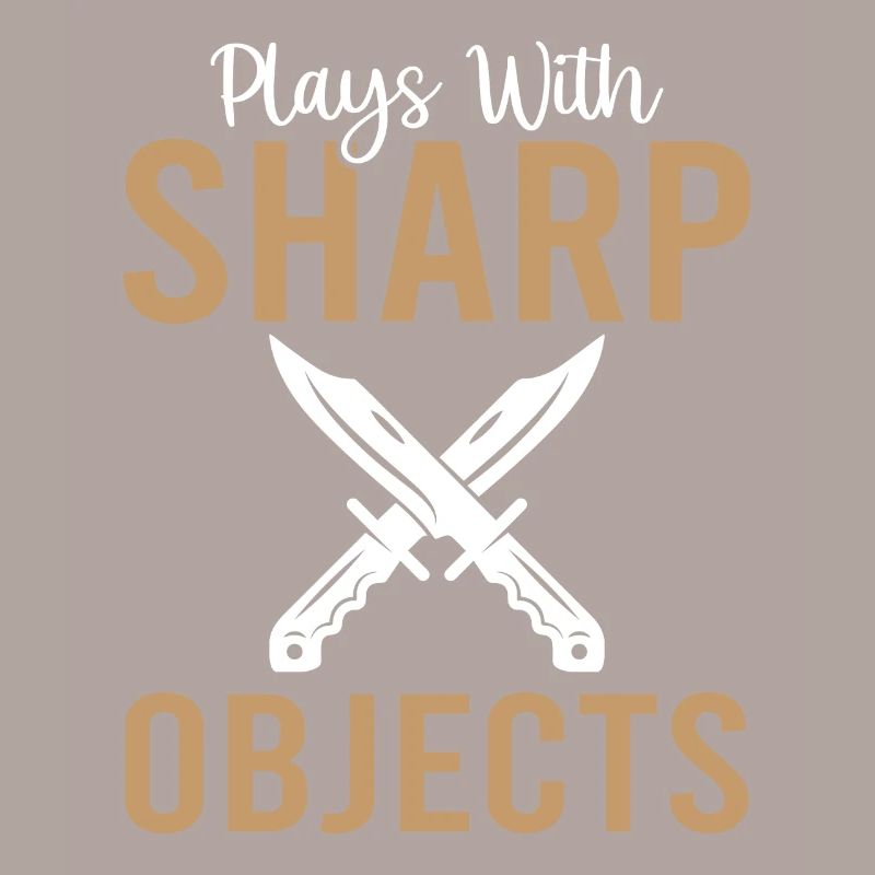 Plays With Sharp Objects - Knife Collector