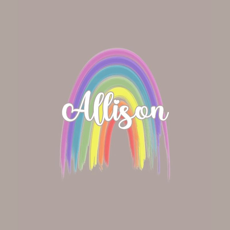 ALLISON Rainbow Cursive