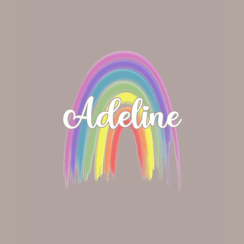 ADELINE Rainbow Cursive