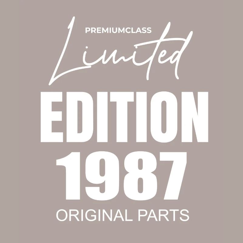 Édition limitée 1987