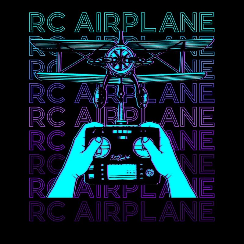 RC Avion Drone Rétro