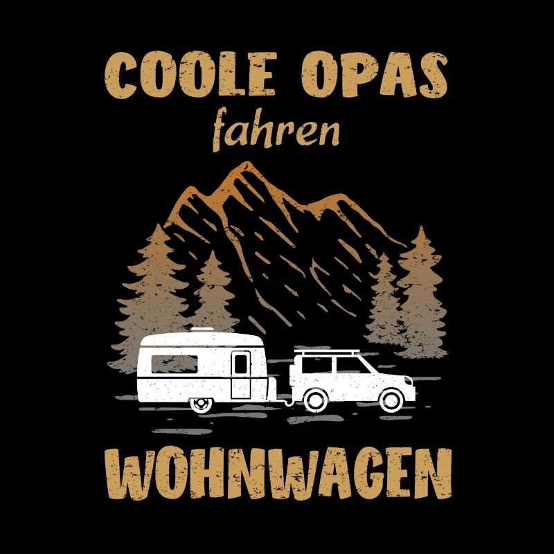 Opa Wohnwagen Camping