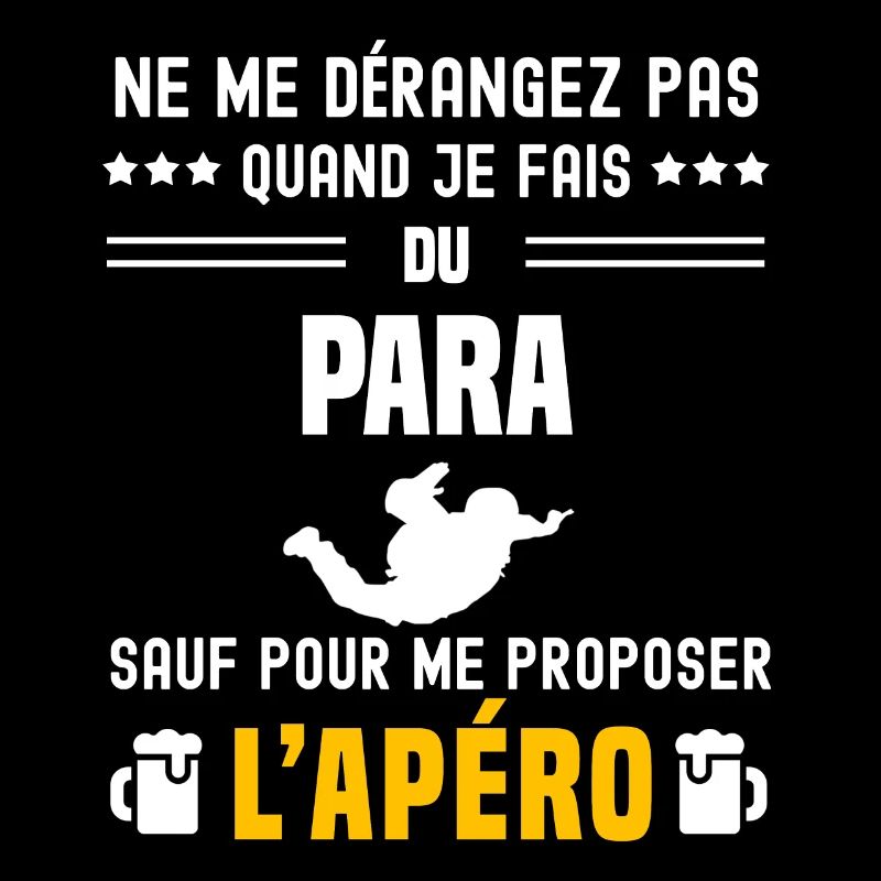 para ne dérangez pas sauf apéro