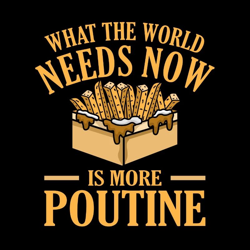 Poutine Kanadisches Fastfood