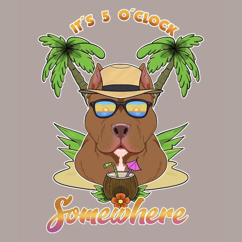 It Is 5 OClock Somewhere Drinking Pitbull