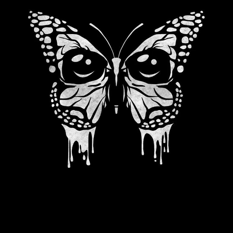 Zombiecore Esthétique Zombie Gothique Papillon