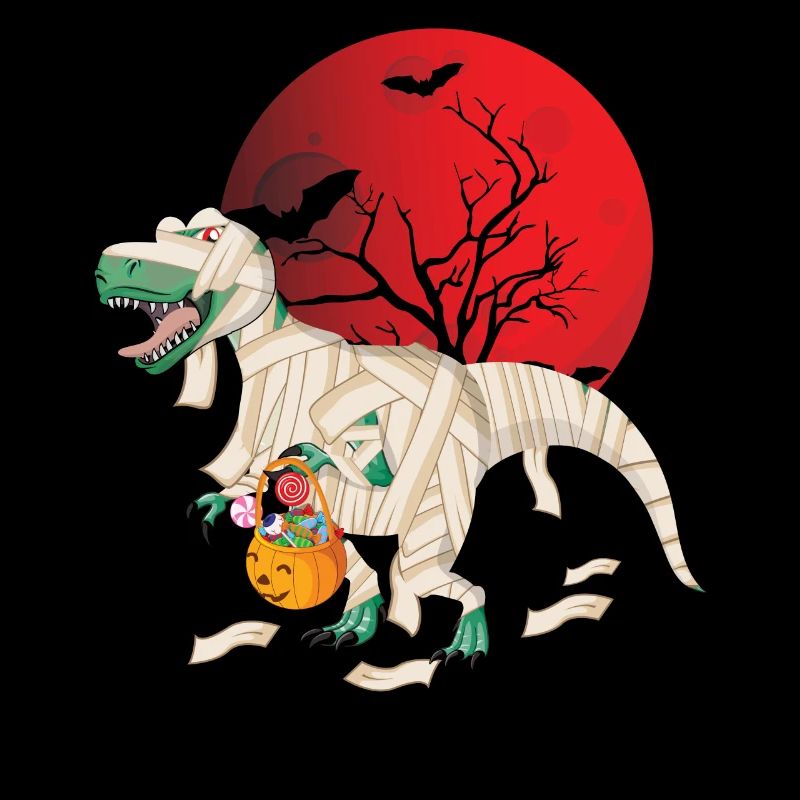 Dinosaur Horror Scary Halloween