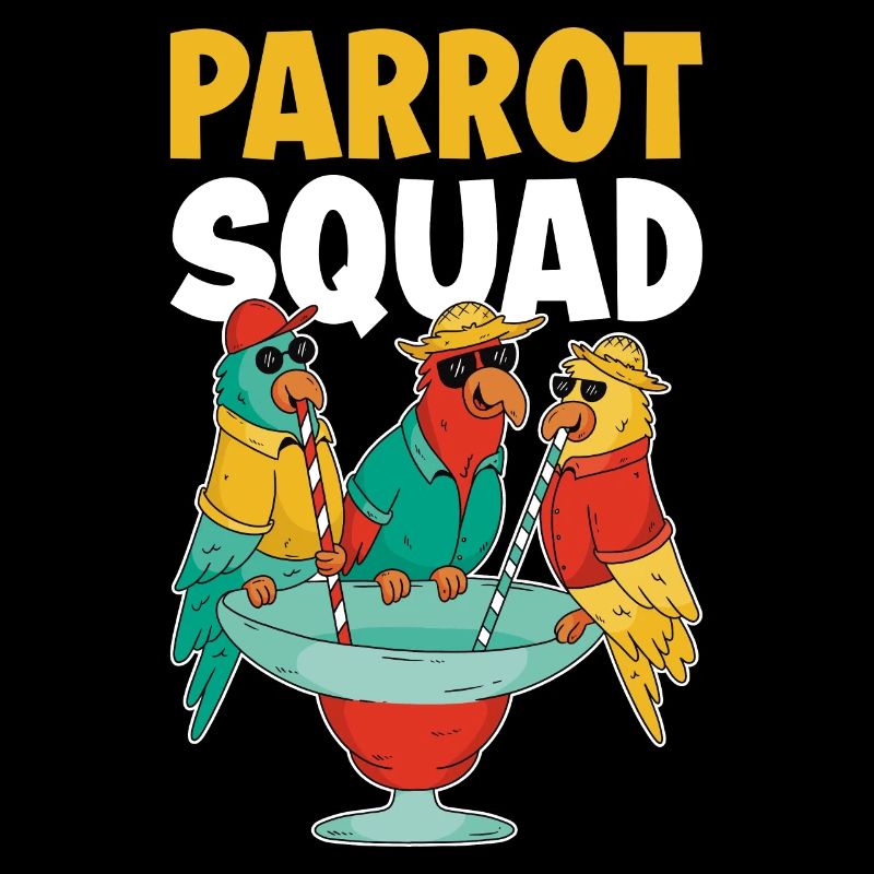 Parrot Squad Parrot Cadeau De Perroquet