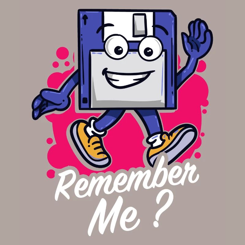 Programmierer Retro-diskette Floppy disc