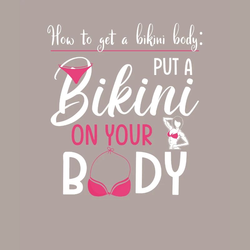 Comment obtenir un corps de bikini, vacances à la plage