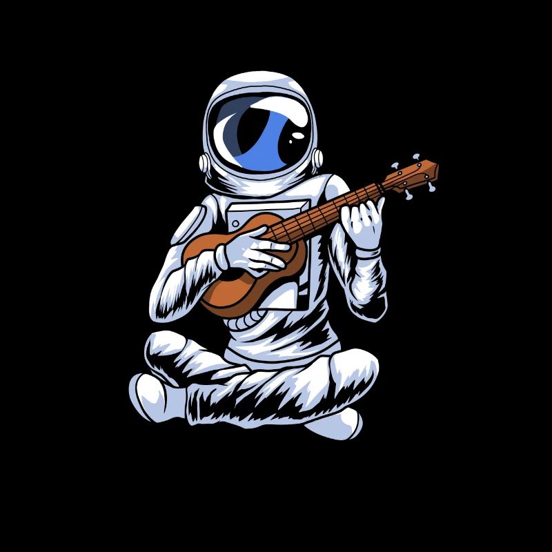 Astronaute ukulélé
