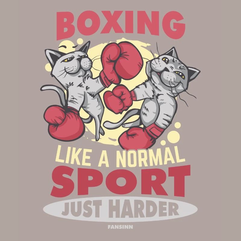 La boxe comme un sport normal est juste plus difficile
