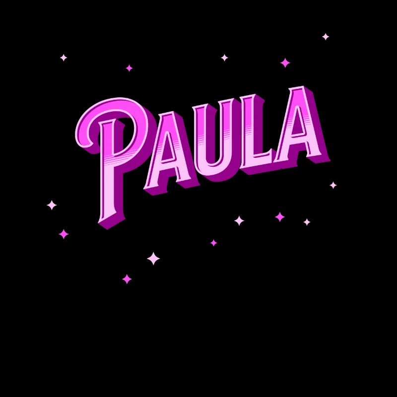 Paula's name personalized
