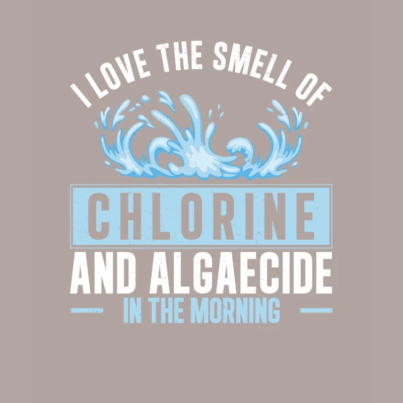 Odeur de chlore et d'algicide dans la piscine