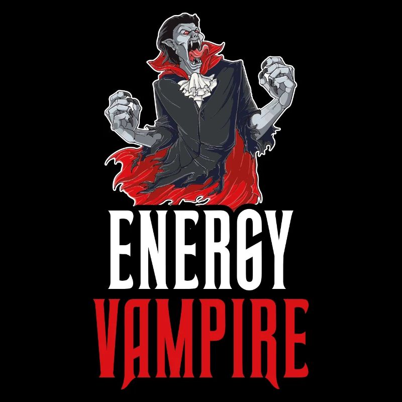Energy Vampire Vampir Geschenk
