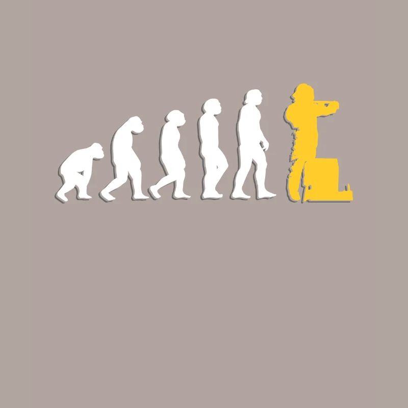 Evolution Beekeeper Imker Shirt Geschenk