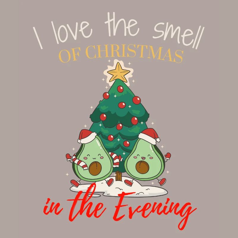 J’adore l’odeur de Noël le soir