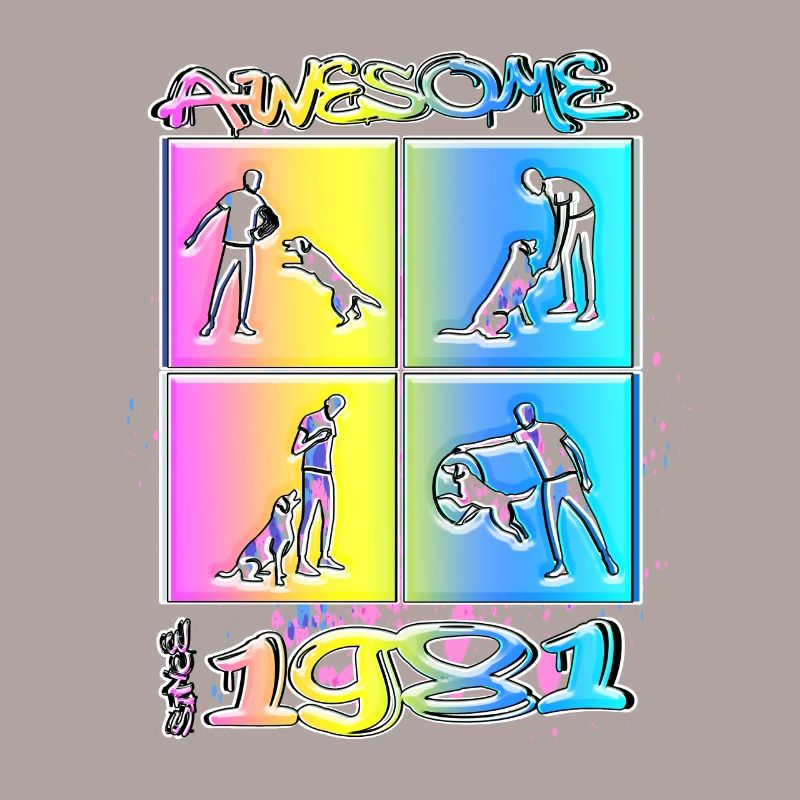 Awesome since 1981. Agility, Hundetraining