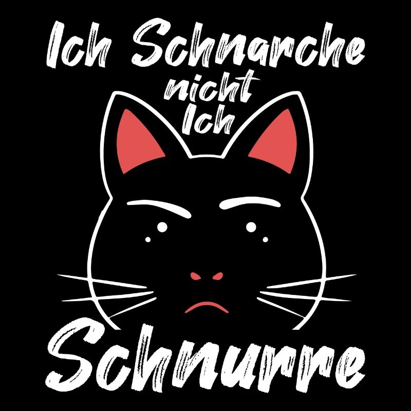 Süßes Schlafshirt Ich Schnarche Nicht Ich