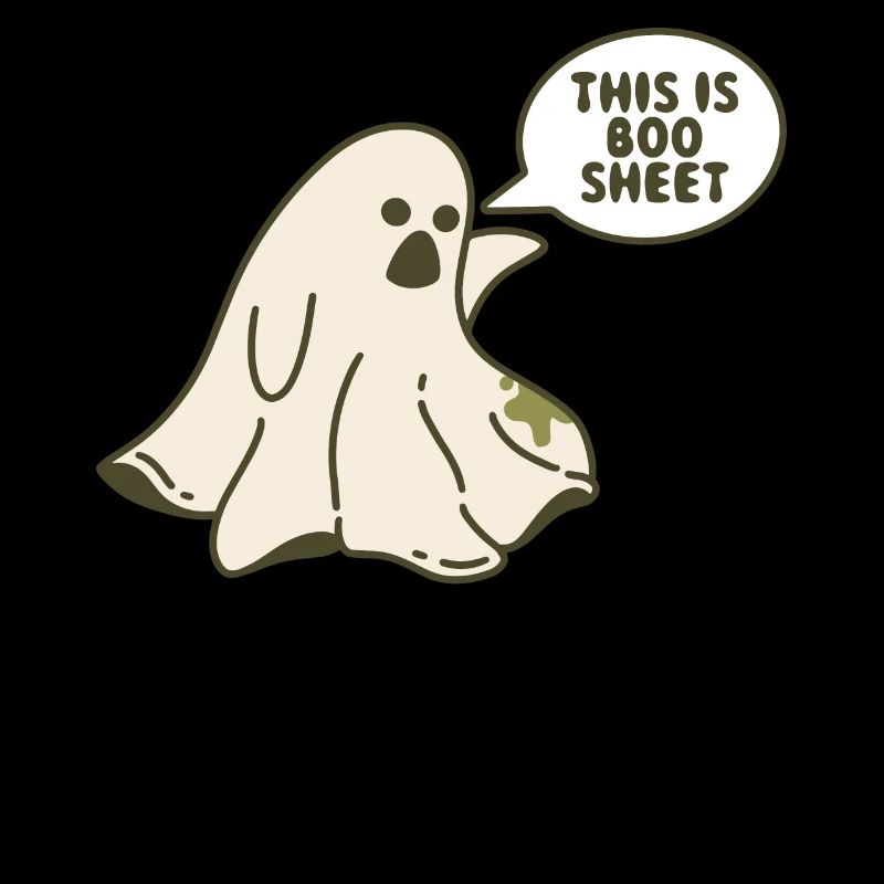 This Is Boo Sheet Geist Geschenk