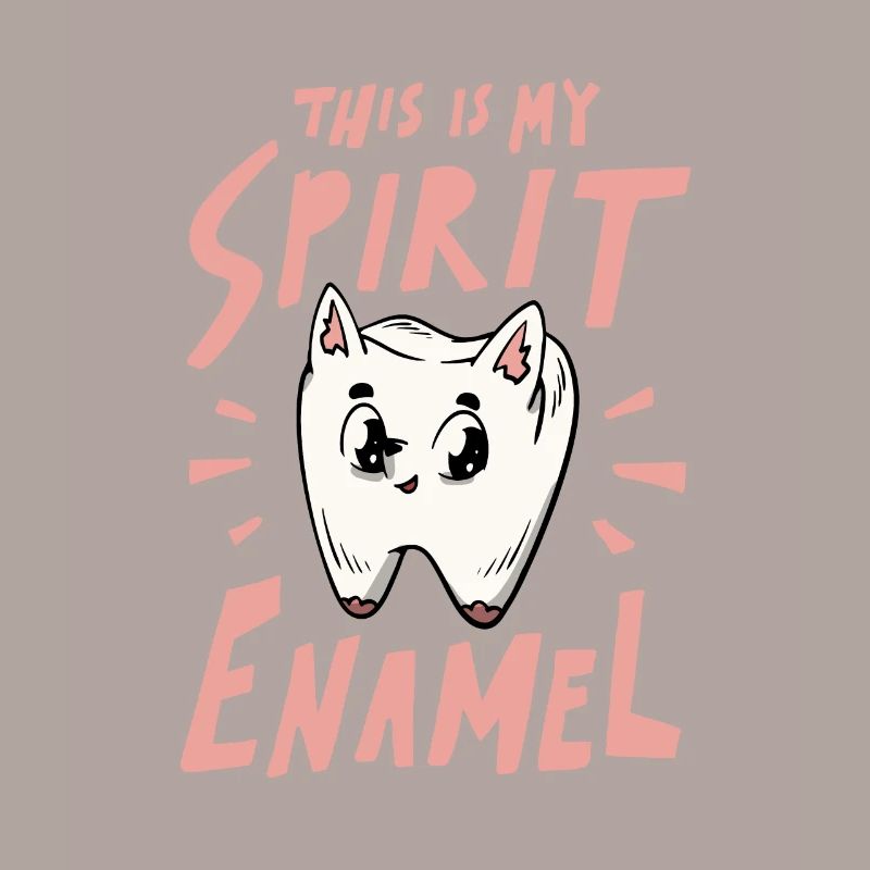 Tooth enamel dental technician
