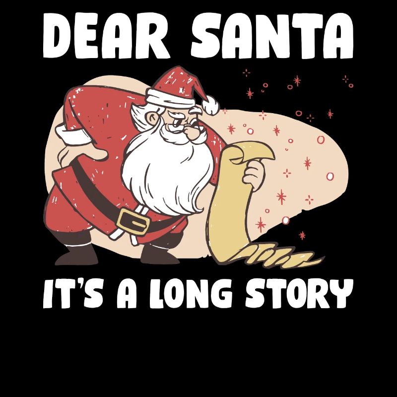 C’est une longue histoire Cher cadeau du Père Noël