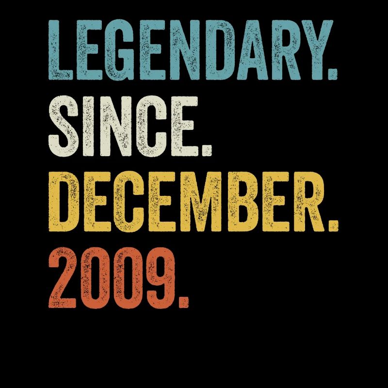 Legendary Since December 2009 13. Geburtstag