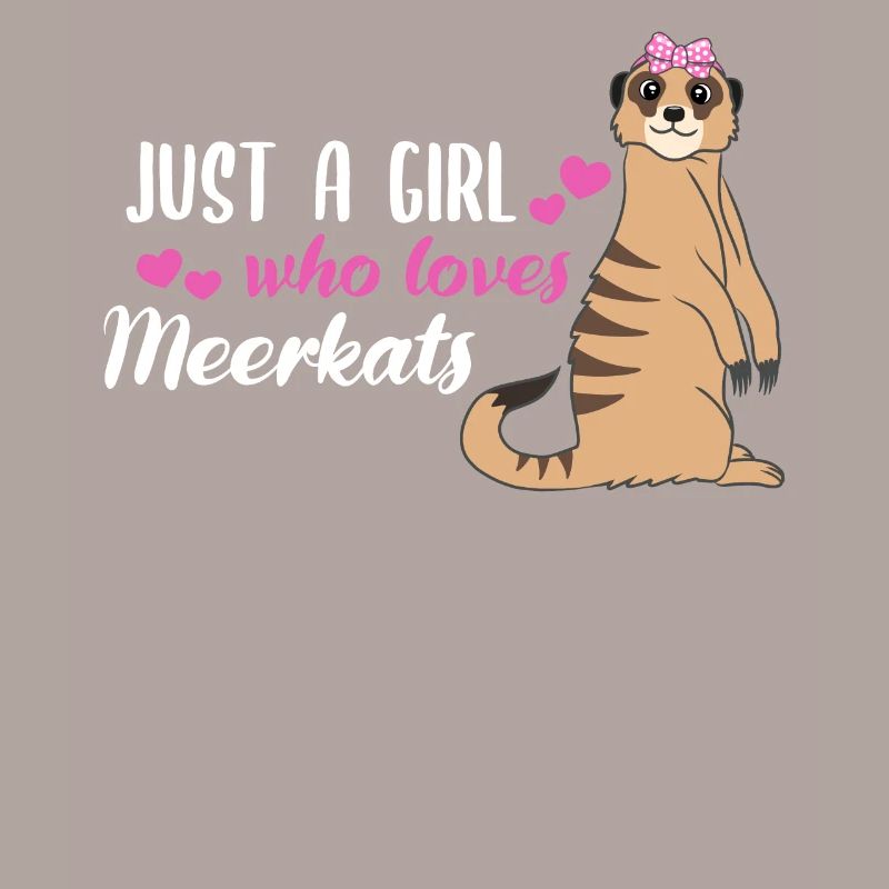 Erdmännchen Spruch Geschenk Damen Mädchen