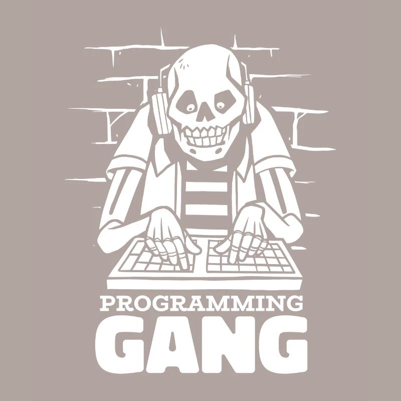 Développeur Coder Programmeur Squelette