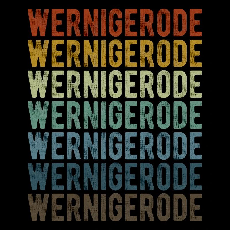 Wernigerode City Rétro Vintage