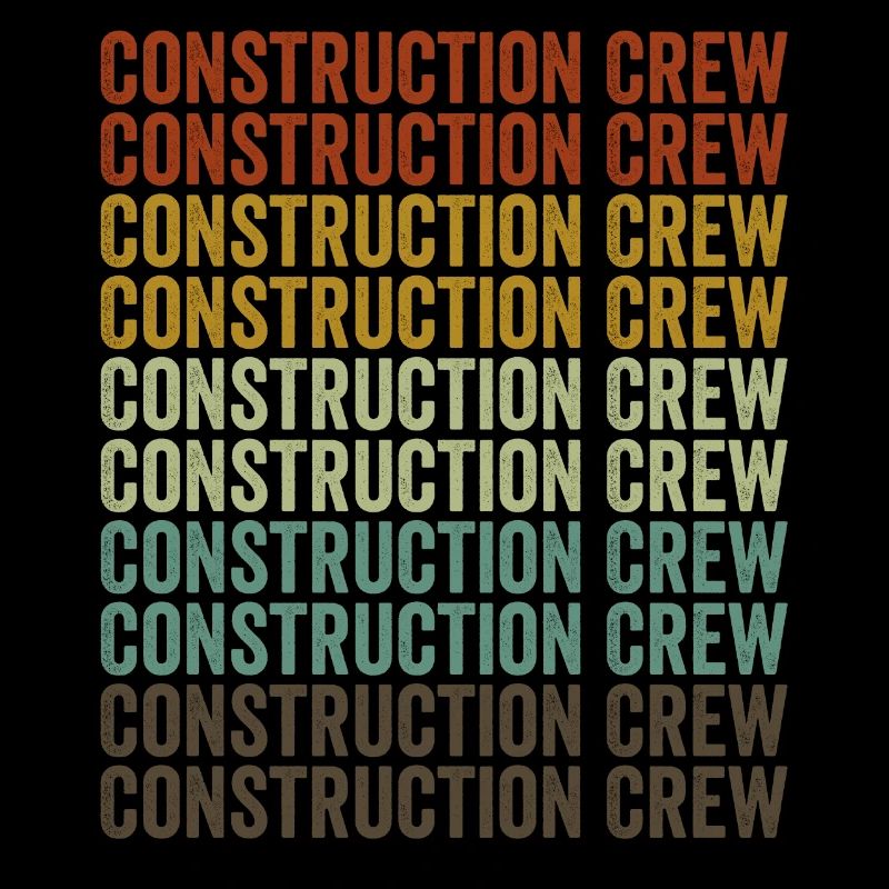 Équipe de construction Ouvriers de la construction Excavatrices