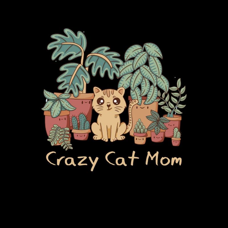 Chats et plantes