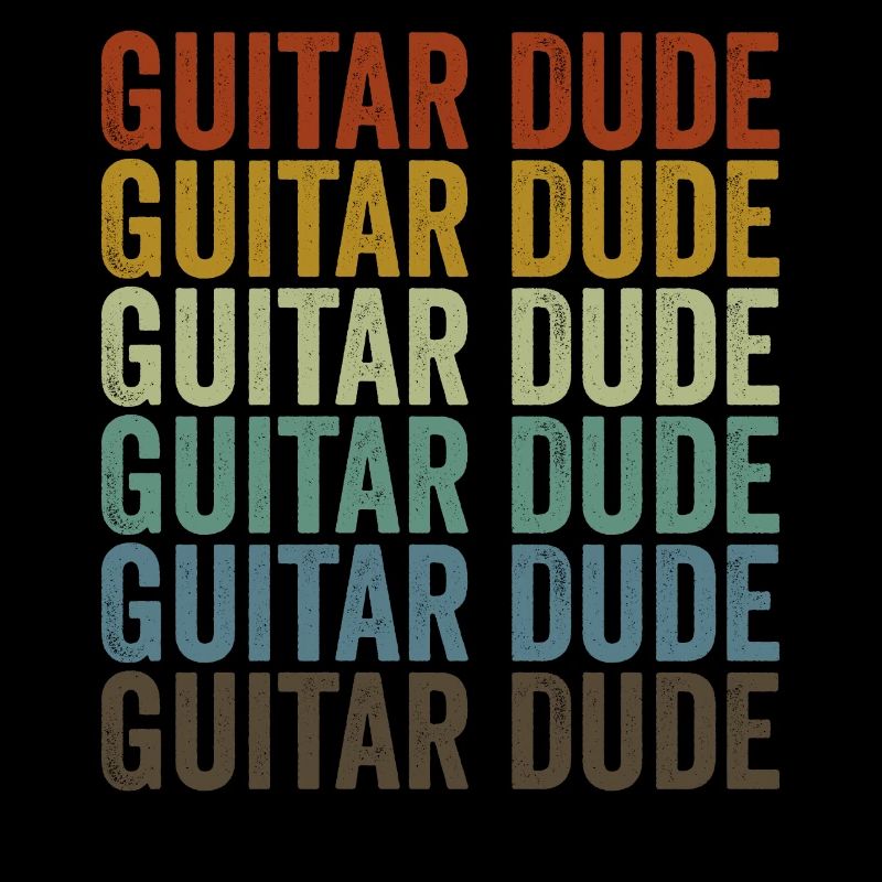 Guitar Dude Guitariste Ami Amateur de guitare Git