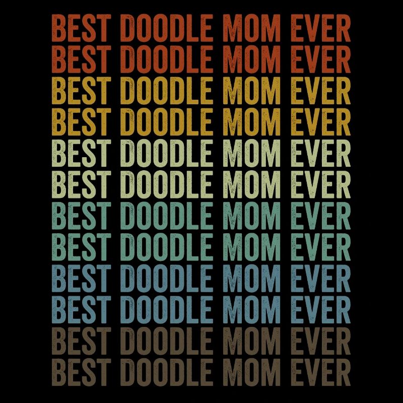 Beste Doodle-Mama aller Zeiten Golden Doodle Hunde