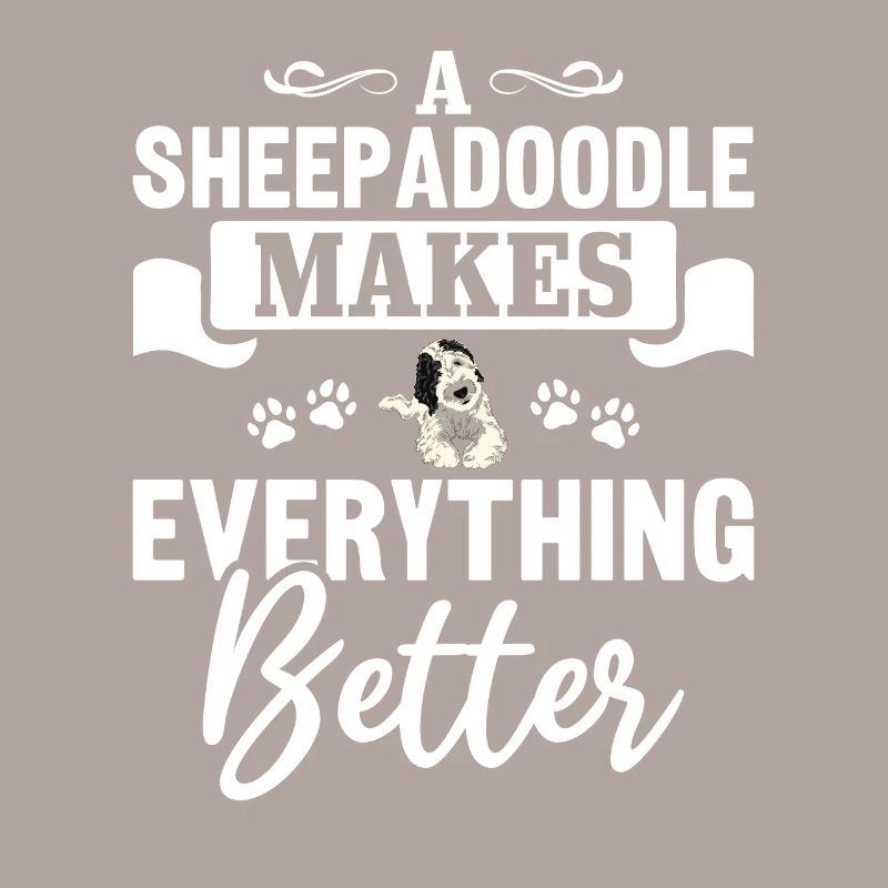 Sheepadoodle Doodle Hund