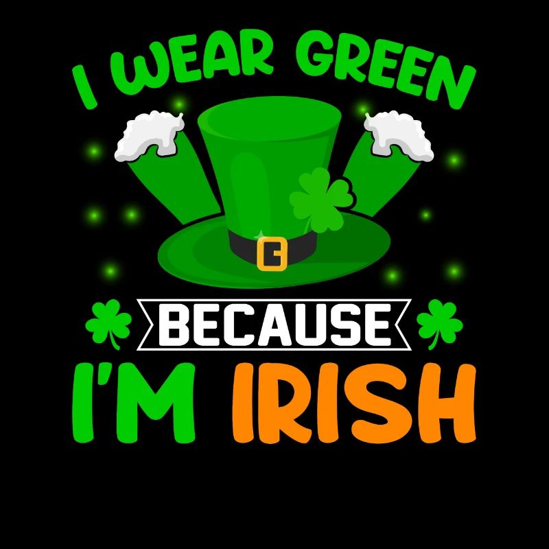 St. Patrick's Day Irish Pride Proud Clover Green