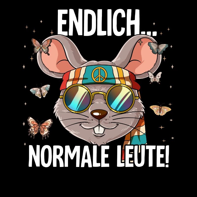 Endlich Normale Leute Hippie Goa Rave