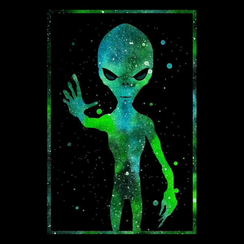 Cryptidcore Esthétique extraterrestre extraterrestre