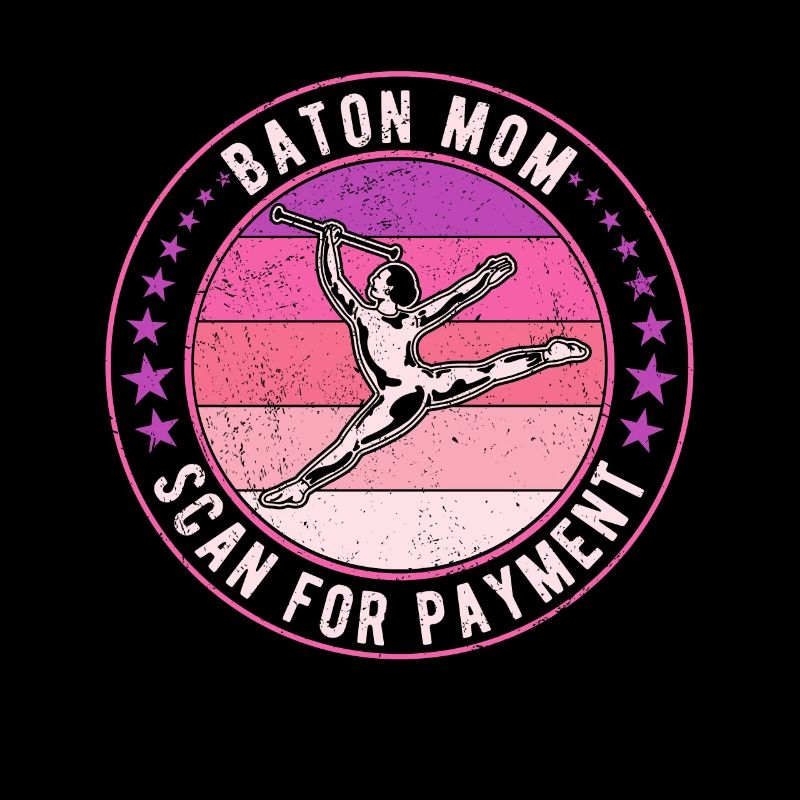 Baton Twirling Rod Turning Baton Maman