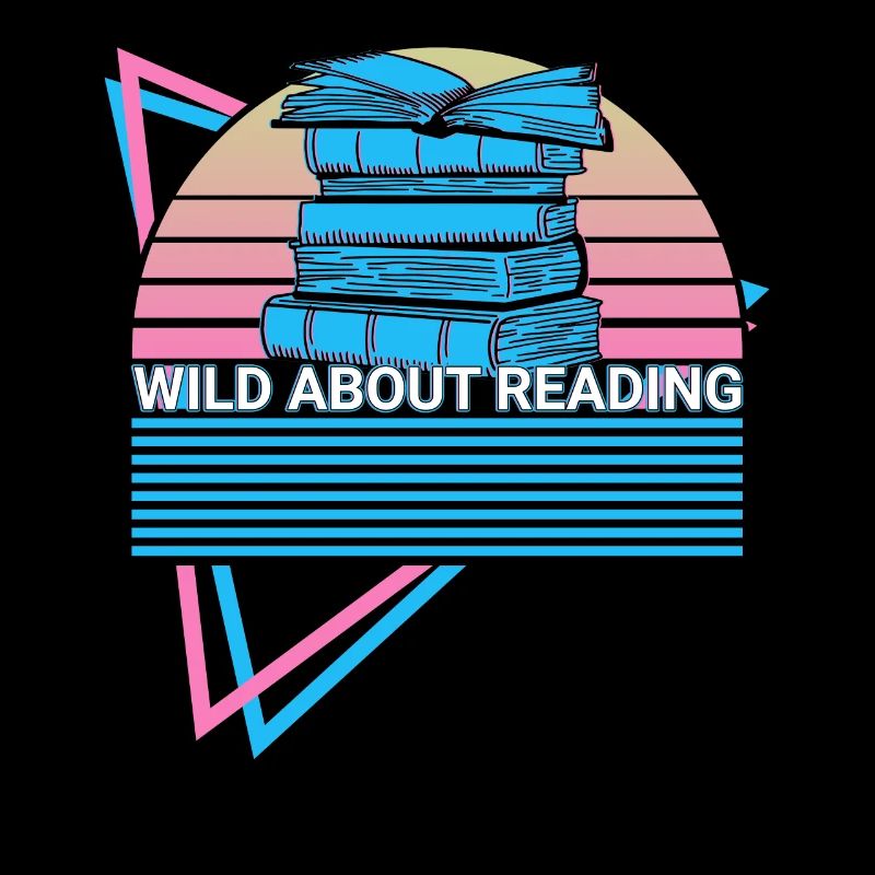 Funny Book Reader Bookworm