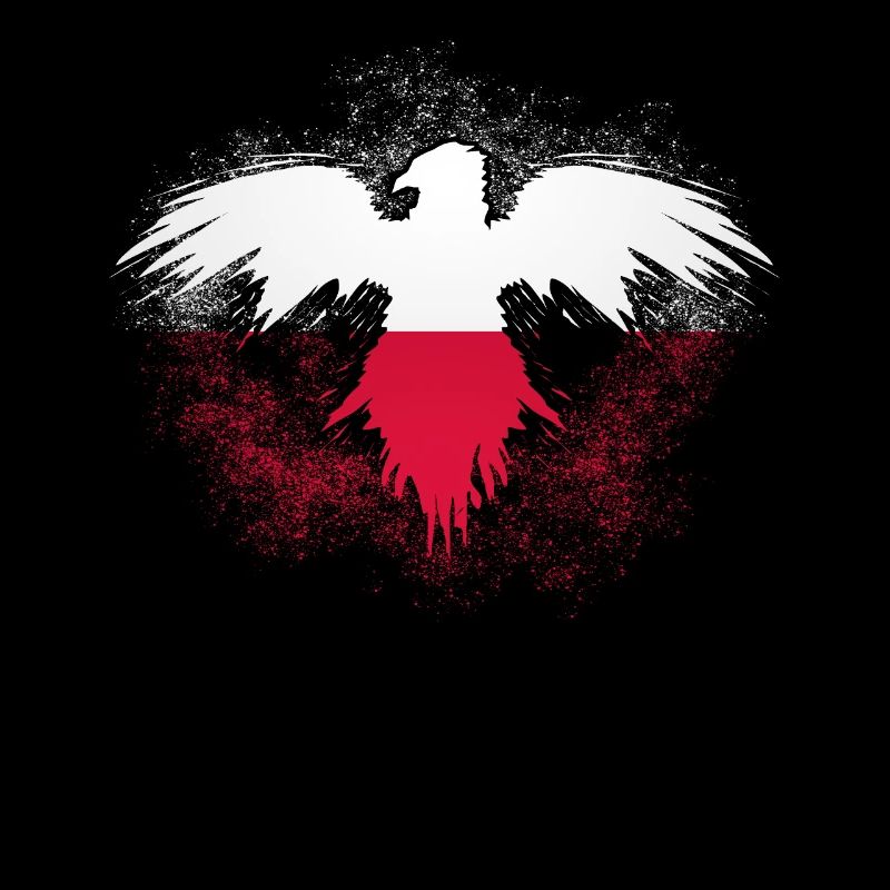 Drapeau polonais Eagle Pole Pologne