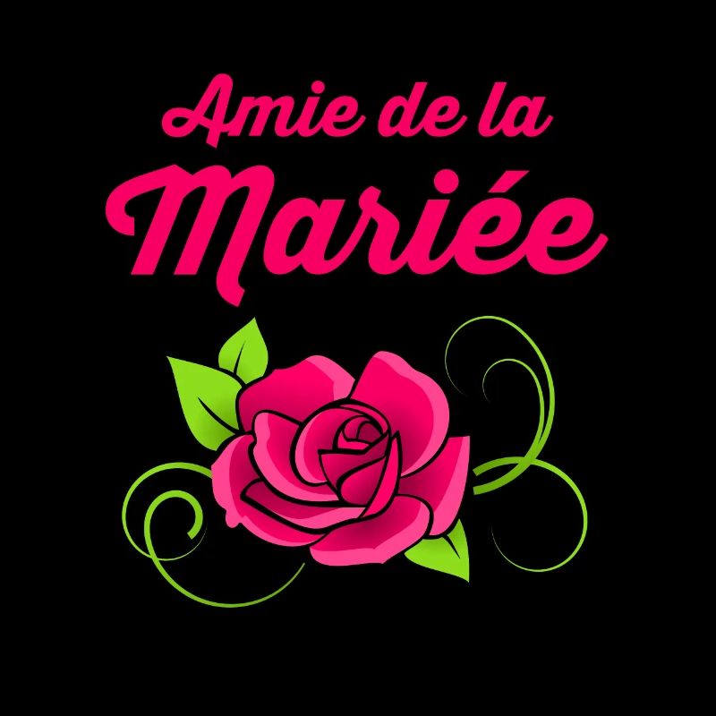 Freundin der Braut Geschenk Rose romantisch