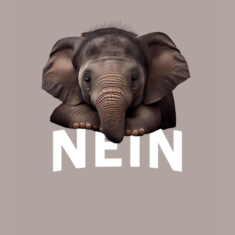 Statement Elephant, Nö Fun, Einfach Nö, Nein