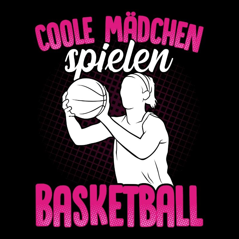 Geschenkidee Mädchen spielen Basketball