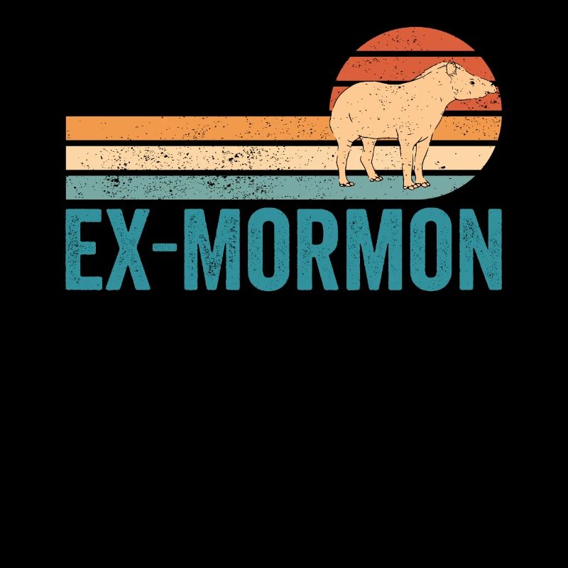 Ex Mormon Tapir Horse LDS Retro Exmo