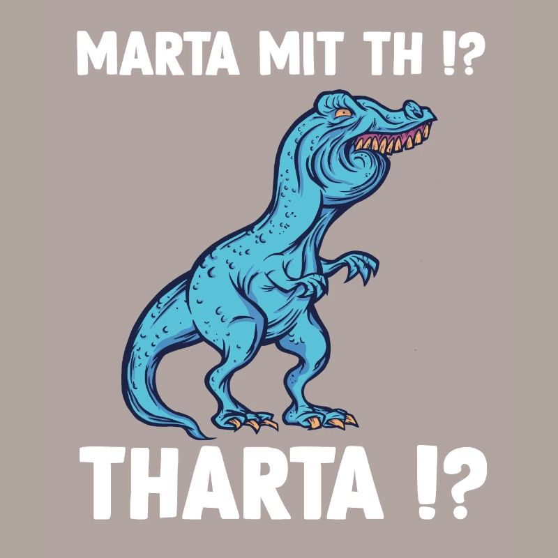 Marta oder Martha T-Rex Dinosaurier Meme