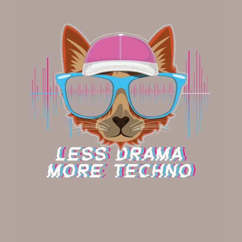 Plus tekno DJ Raver Rave Hard Techno Dark Tekno