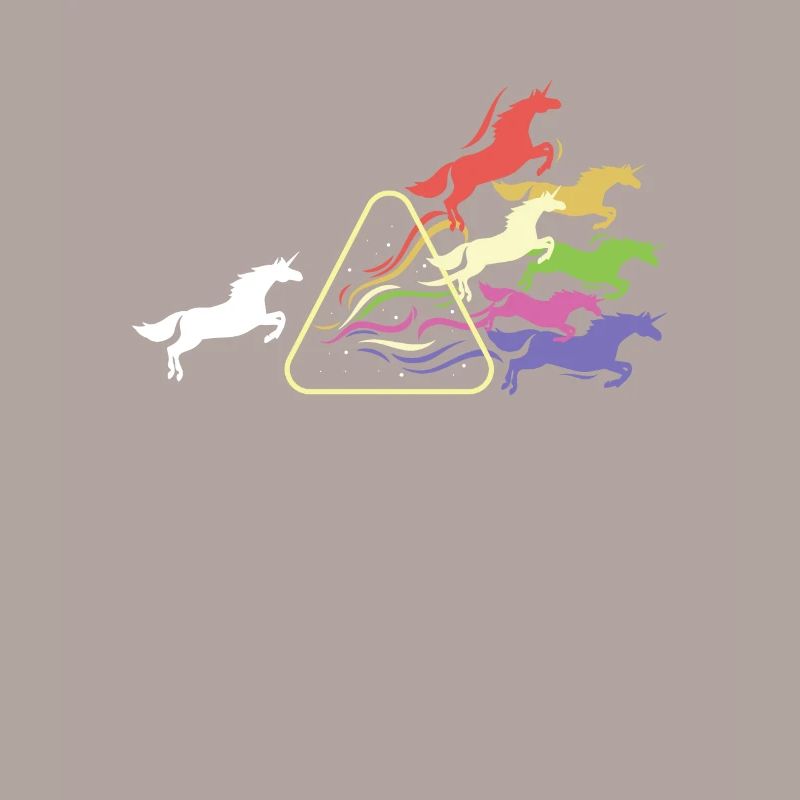 Prism Unicorn Light Triangle Light Spectrum