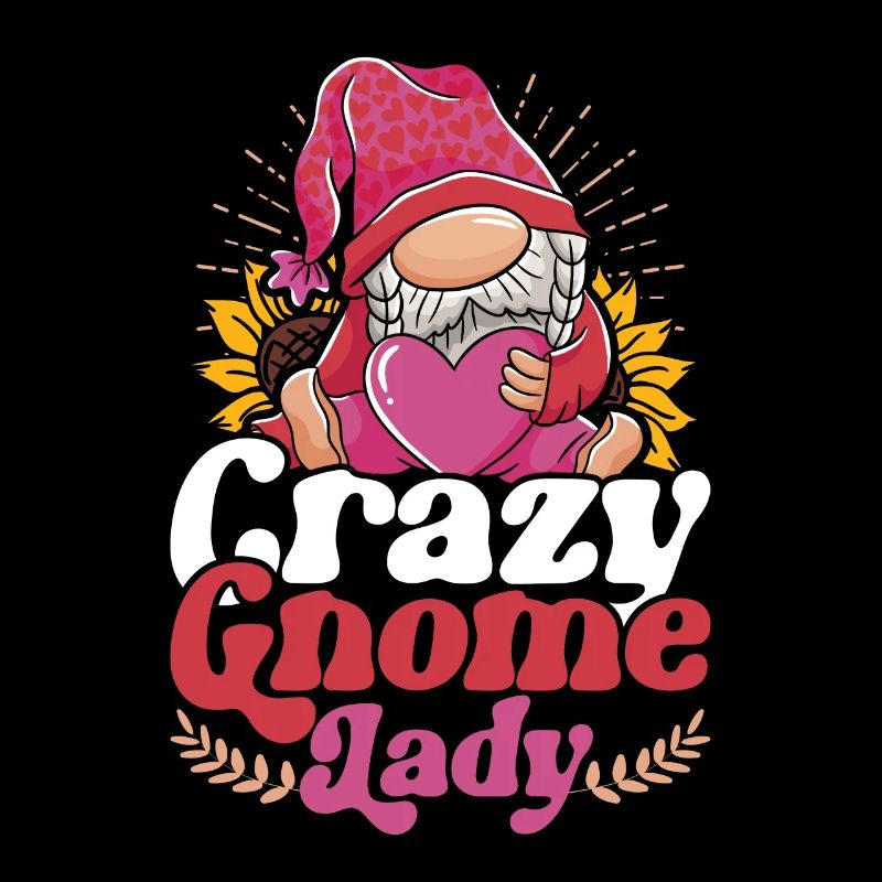 Gartenzwerge Gartenzwerg Crazy Gnome Lady